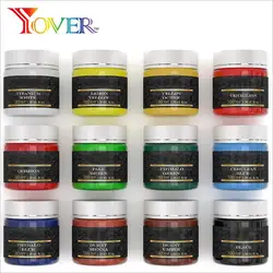 12pcs 100ml Jumbo Acrylic Paint in Plastic Tank
