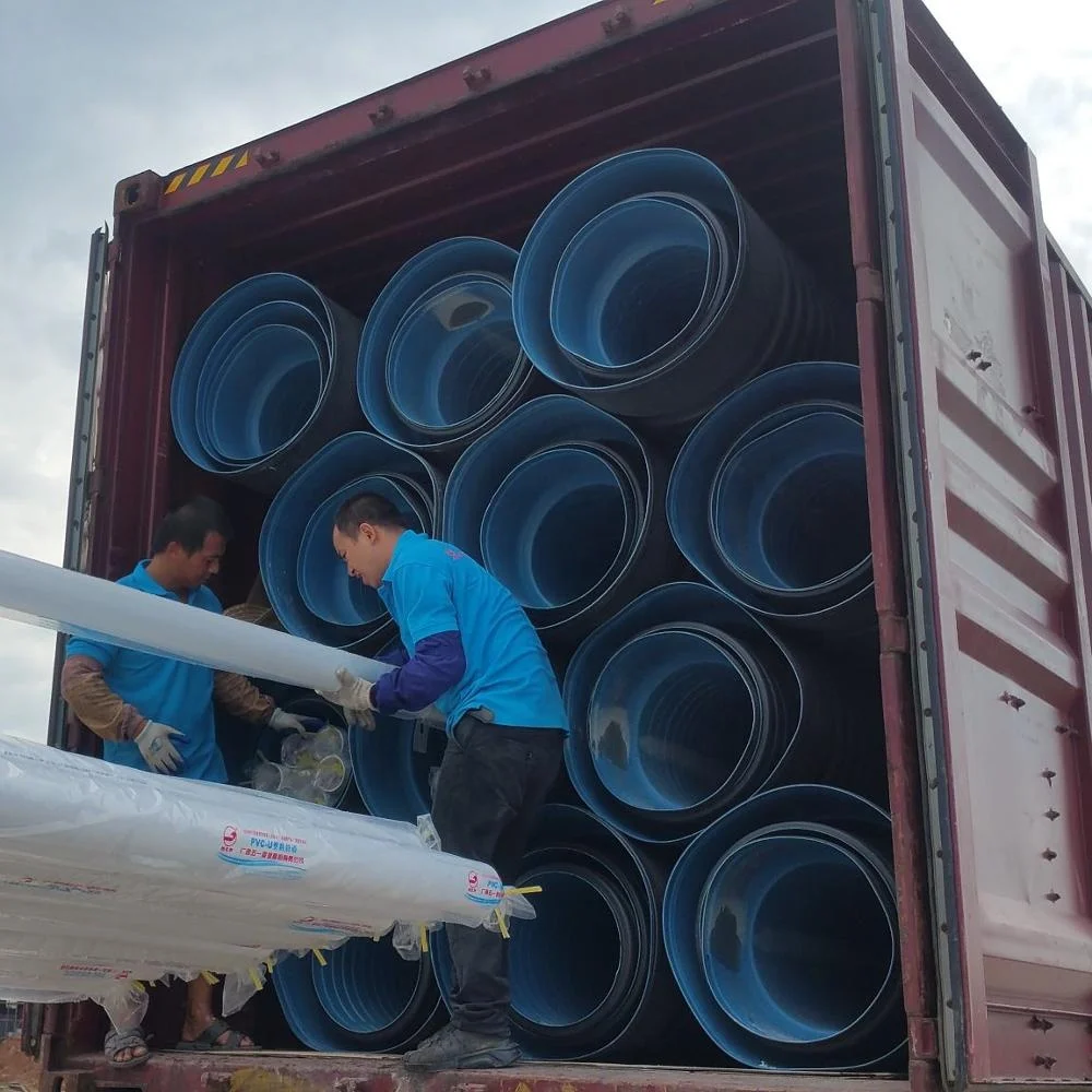 
HDPE Double-wall Corrugated Pipe 