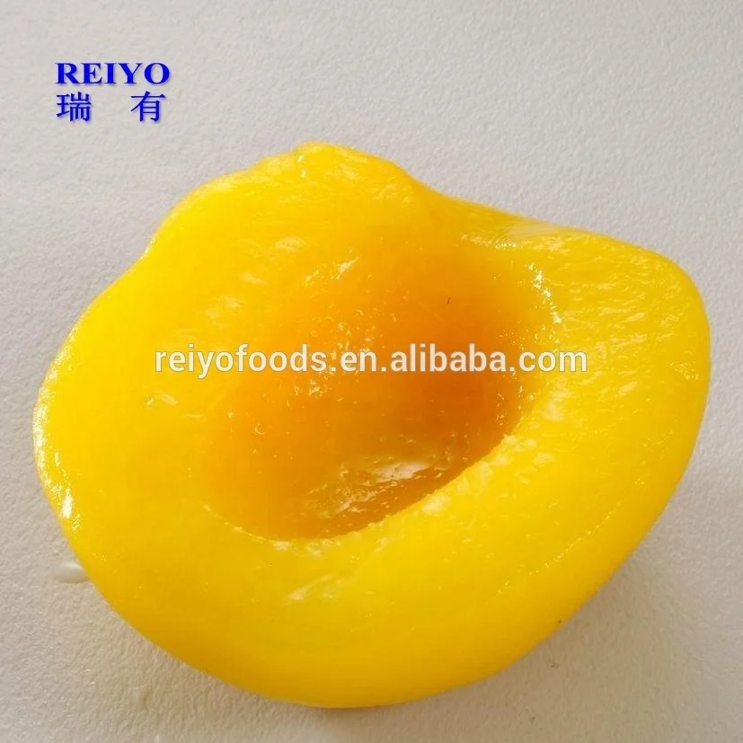 
canned yellow peach 