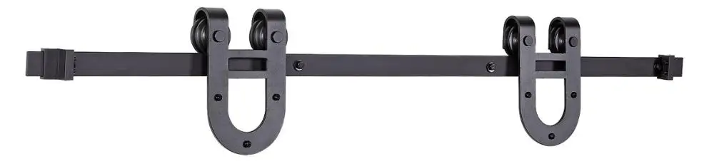 The Cavalier Metal Gliding Wheel Barn Door Pulley Garage Sliding Barn Door Kit LJ-1060