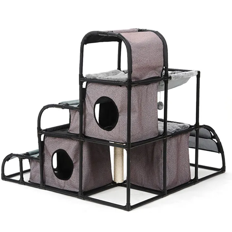 luxury sisal priced cat activity condo tree tower modern house diy furniture