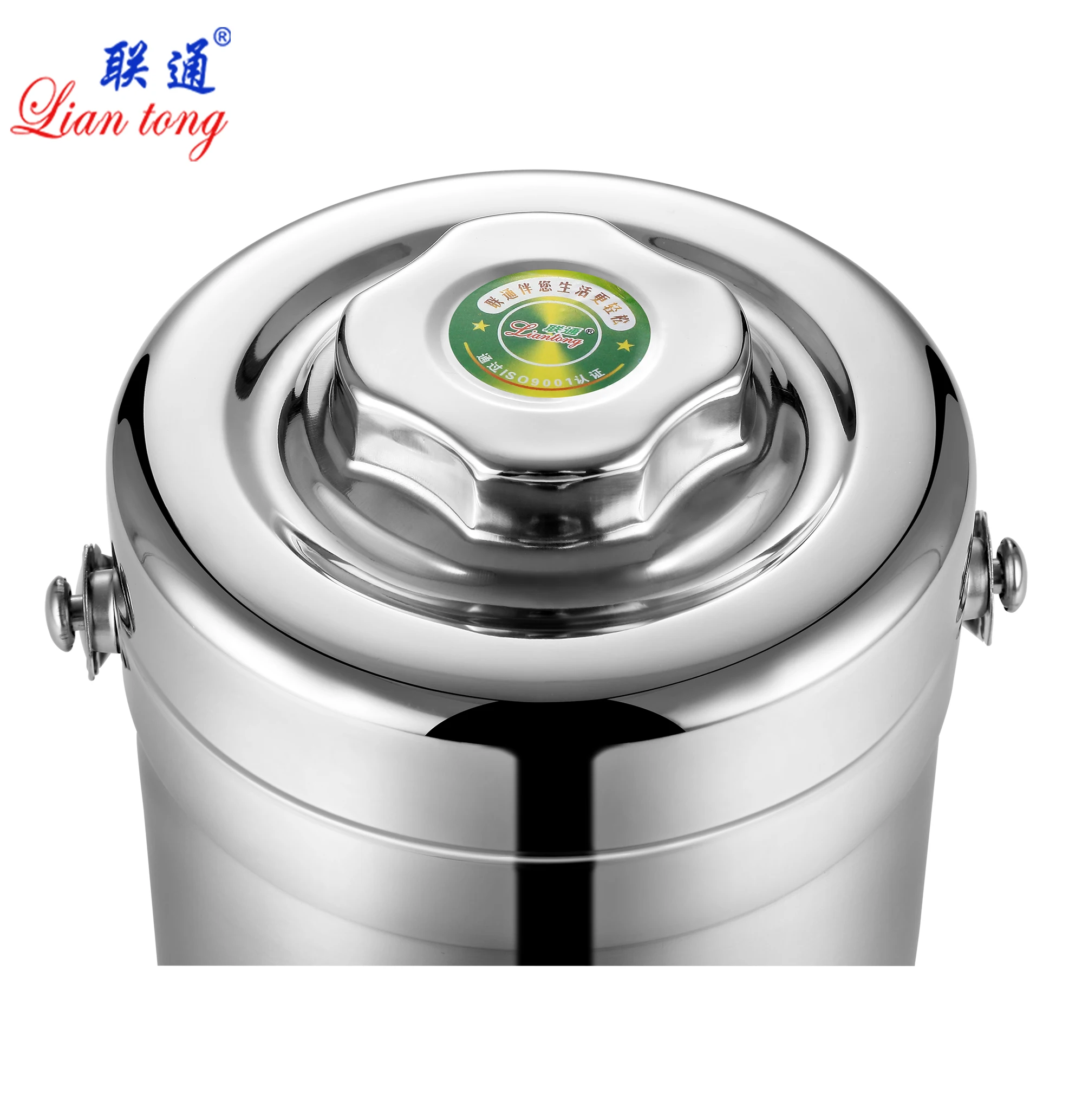 100%  leakproof stainless steel insulated vacuum food container thermos  hot food jar with handle