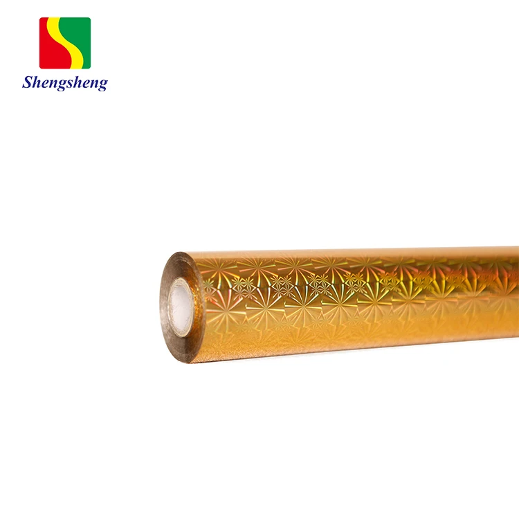 Shengsheng Various Colors Laser Hologram Holographic Hot Stamping Foil Rolls