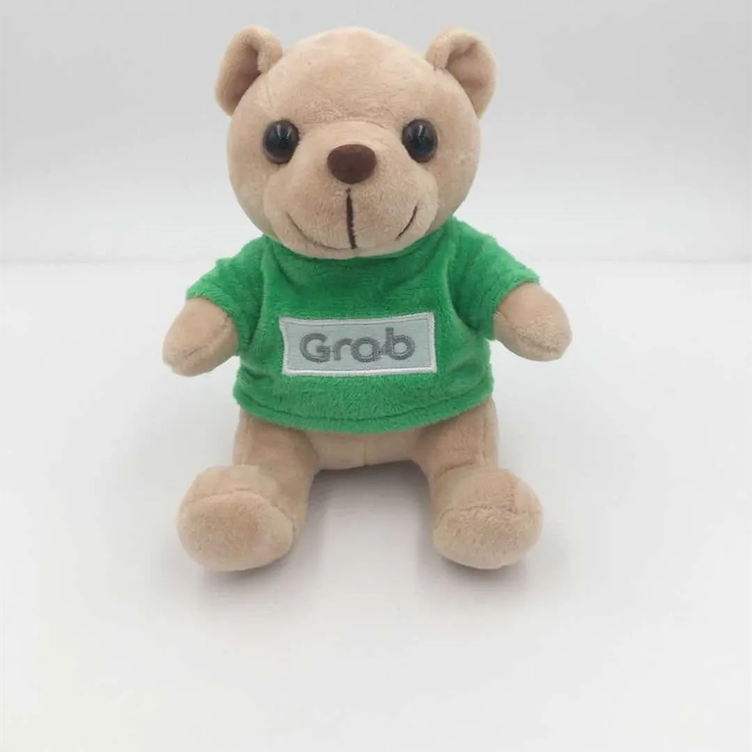 Custom Small  Bears Plush Toy Unisex Build a Bear 8 to 13 Years,14 Years & up Sublimation  Bear T Shirt Can Custom