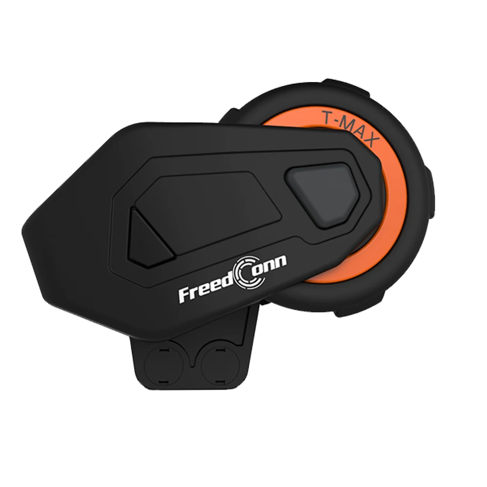 FreedConn T-MAX E Motorcycle Bluetooth Intercom Headset with FM 1000 Meters 6 Riders Gruop Talking System Helmet Headphone