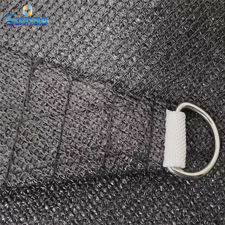 Темно-серый цвет 2,4x3 м солнцезащитный парус в наличии упаковка в мешках для переноски