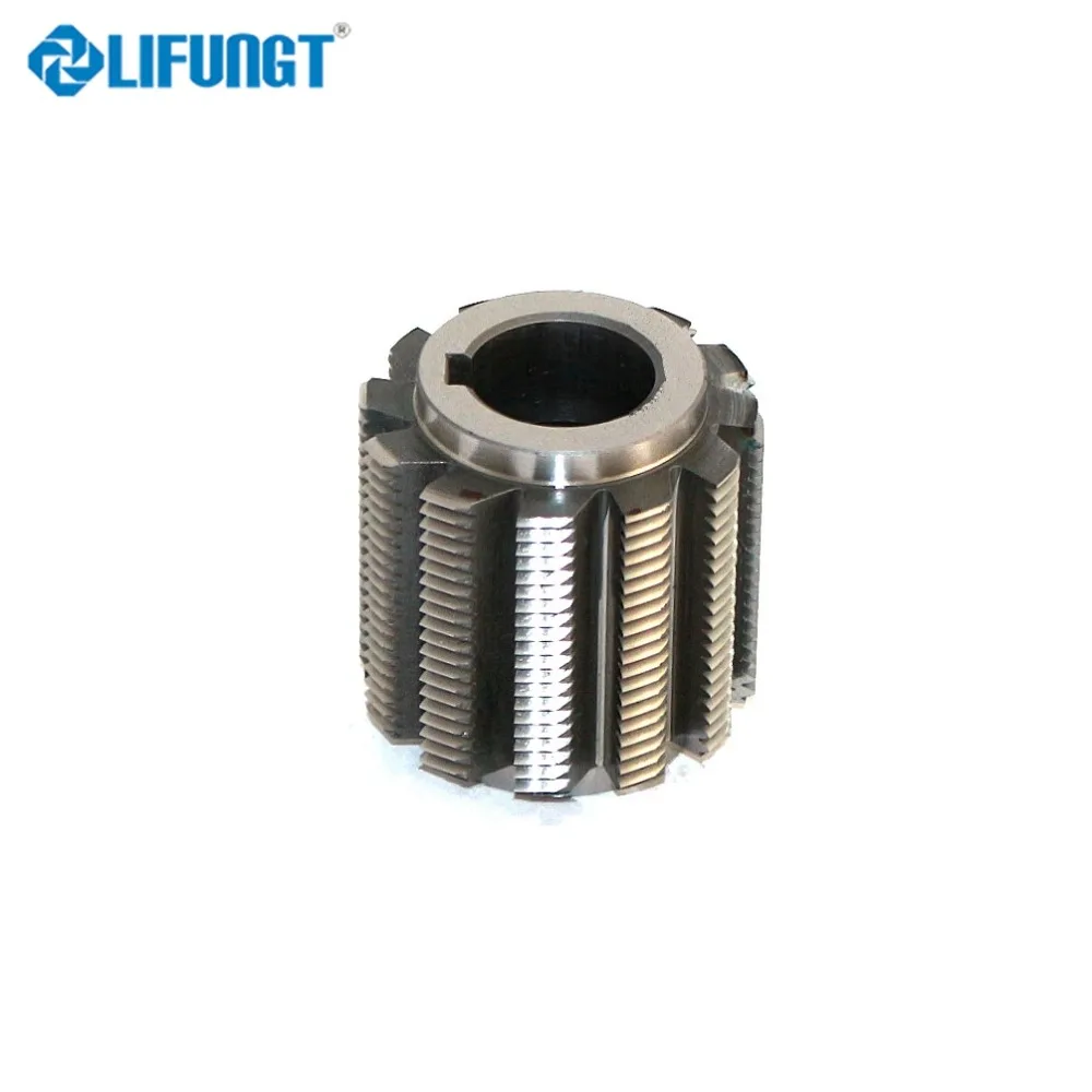 customized hss M2.5 involute gear hobbing cutter