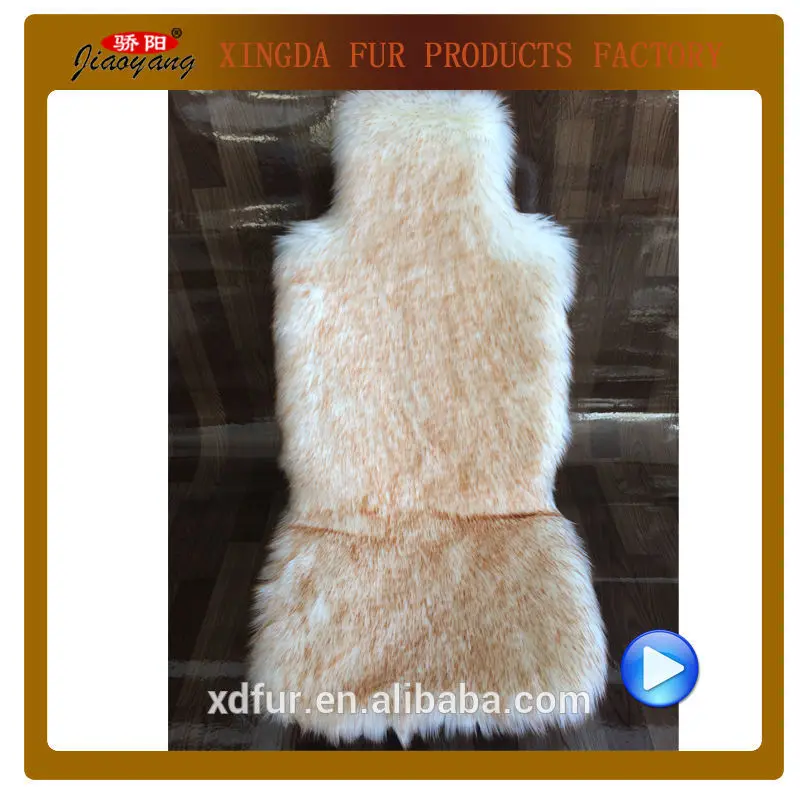 Искусственная длинная шерсть овчины! Накидка на сиденье автомобиля