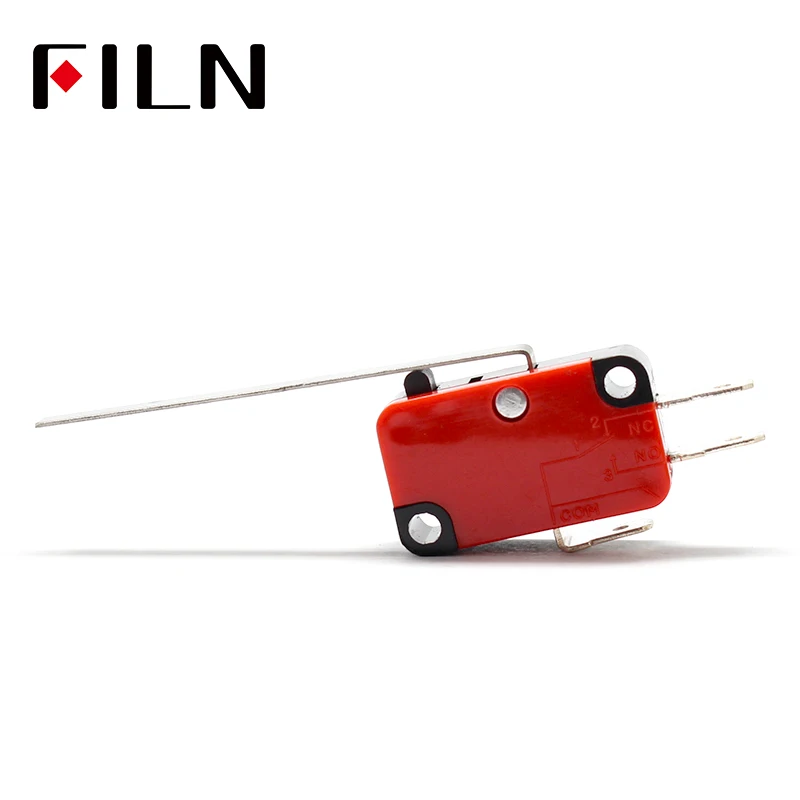 V-153-1C25 концевые выключатели длинный прямой Шарнирный рычаг типа SPDT микровыключатель для электронных измерительных приборов