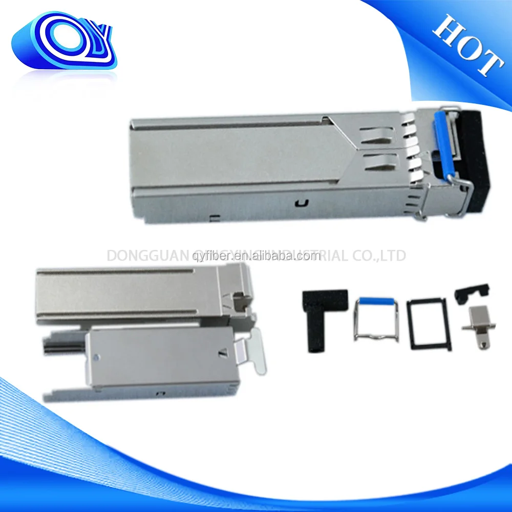 Stainless Steel 304 Standard Sizes Parts SFP Case 1.25G LC Type SFP Housing