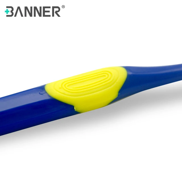 Premium Travel Manual Toothbrush with Rectangular Brush Head with Ultra Soft Bristles toothbrush case