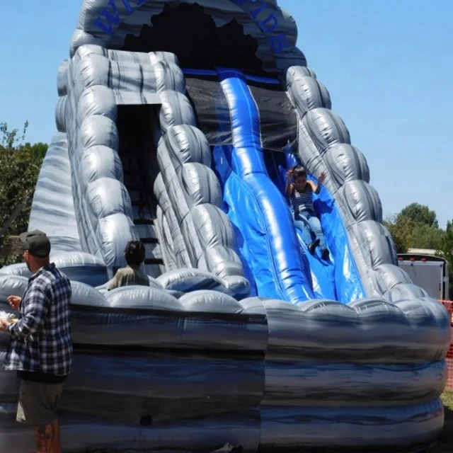 2020 Happy zoo park china juegos adult inflables giant inflatable water slide for sale