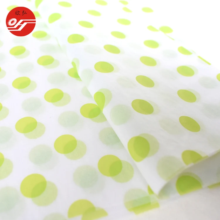 Fancy Cheap Custom Brand Name Printed Gift Wrapping Paper Tissue Paper