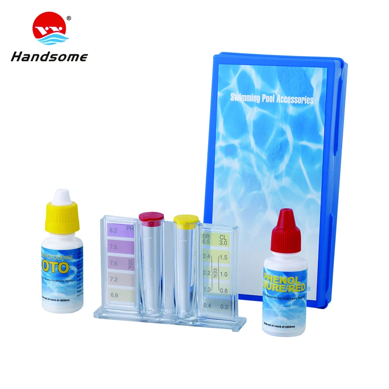 20cl Good Price Swimming Pool Water PH/CL Test Kit Pool Test Strip