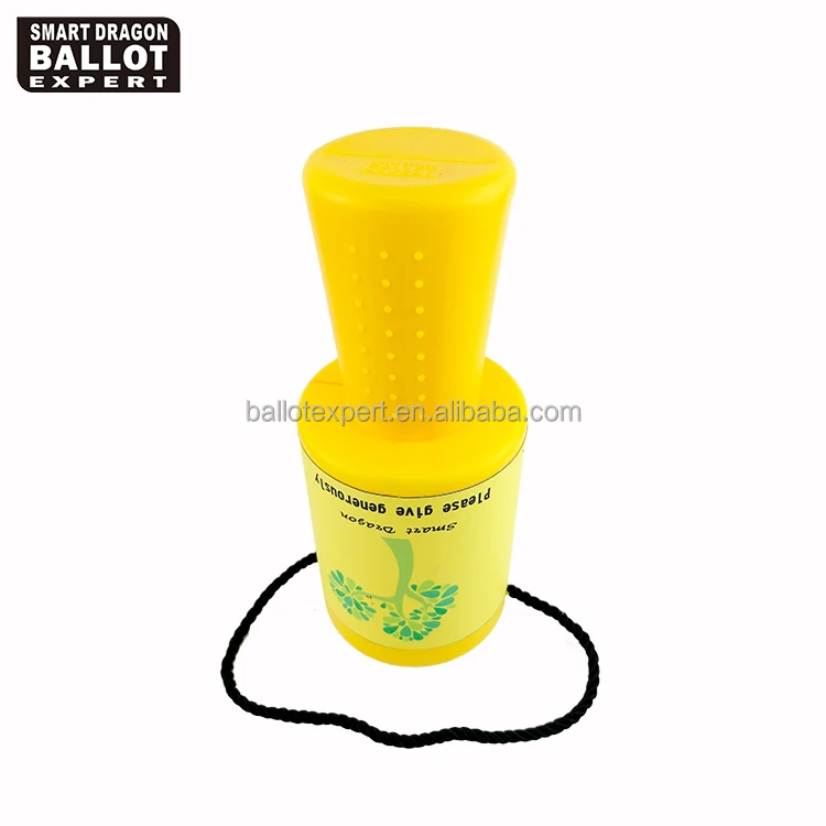 round hand held collection boxes cheap charity money box