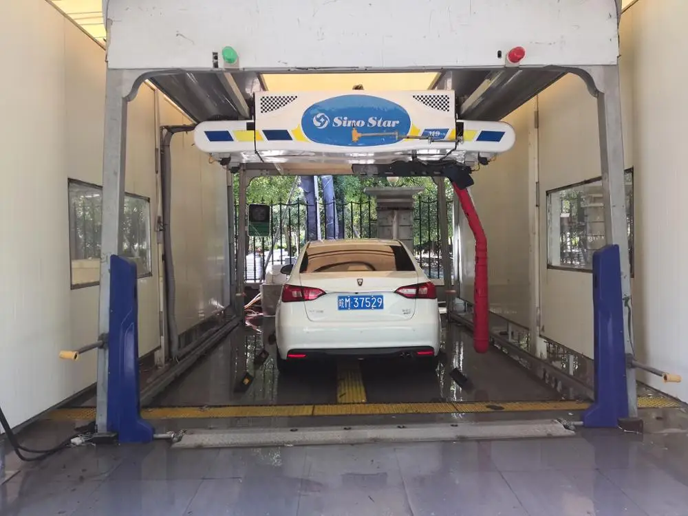 Best quality touchless car wash machine automatic car wash equipment price for sale with wheel brush optional M9