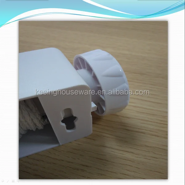 Folding 5 lines wall mounted retractable clothesline dryer