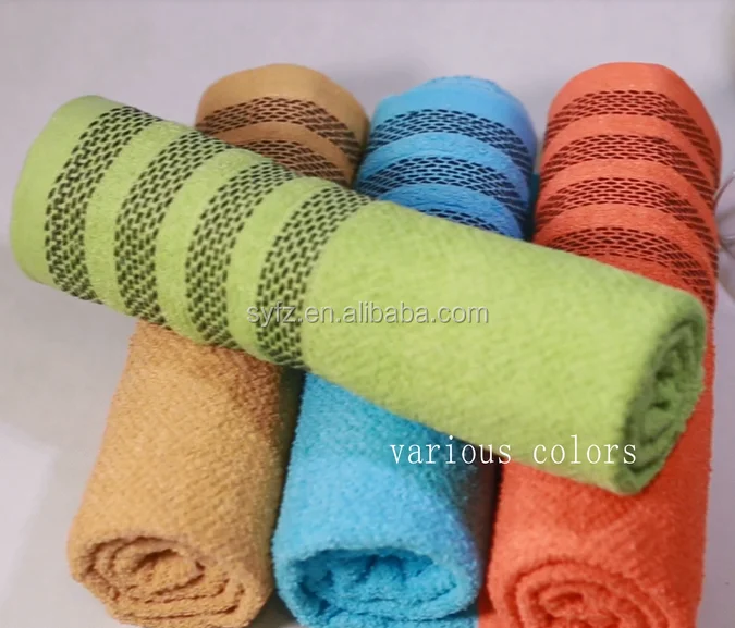 Dobby Design Jacquard Cotton Bath Towel