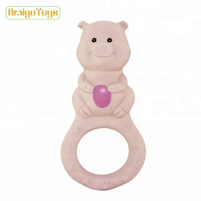 ICTI Certified Manufacturer supply 100% Natural Rubber Latex Toy for Teething