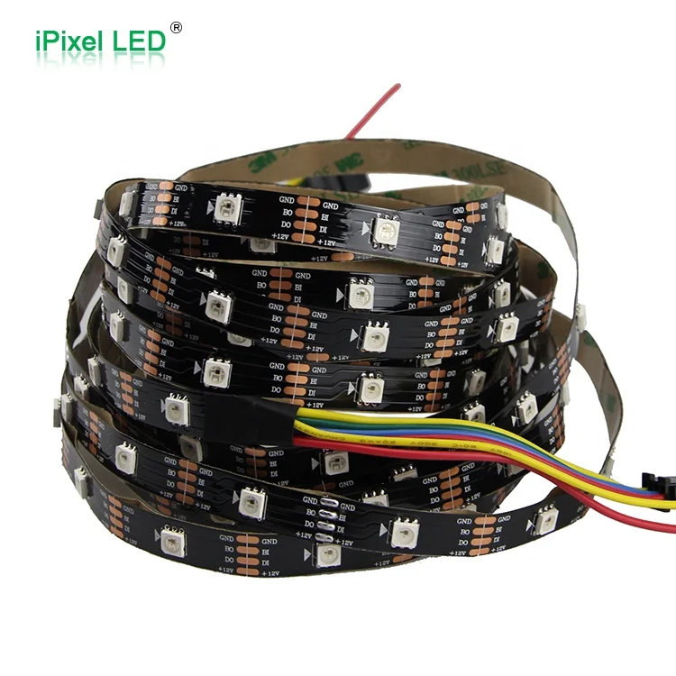 iPixel WS2815 double signal Break Continue DC12V flexible rgb led strips with full color