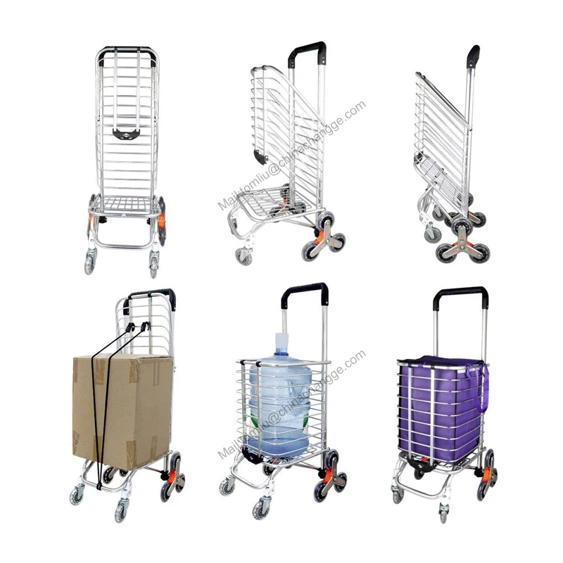 wholesale aluminum folding shopping cart for elderly