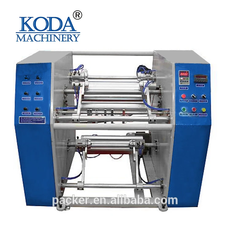 
KODA KDRS -500 Automatic Stretch Cling Film Slitter Rewinder Machine 