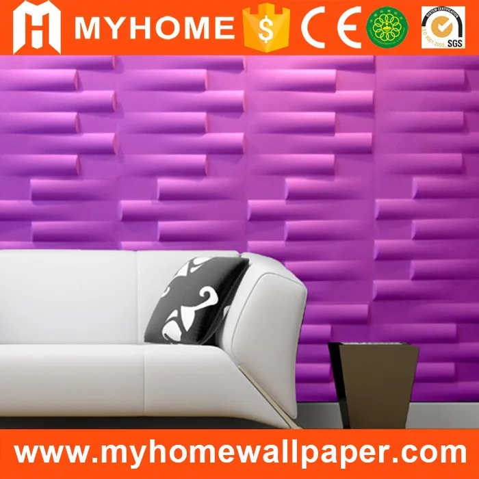 Завод напрямую продавать дешевые ПВХ 3D совета украшения интерьера стеновые панели