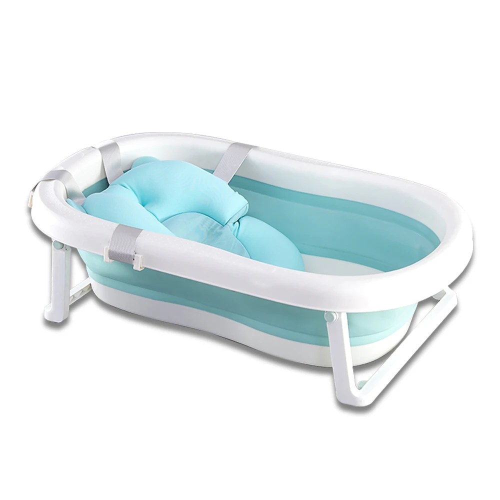 
High quality small plastic baby foldable bath tubs 
