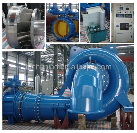 Water turbine / Hydro turbine / Turbina / generator /EPC project
