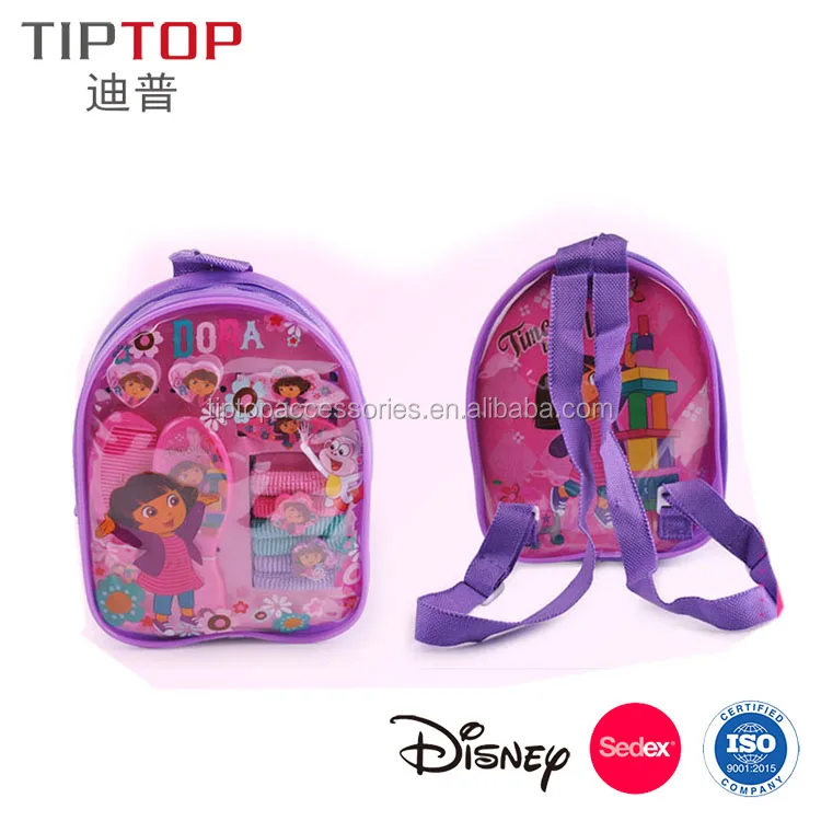 Подарки для детей аксессуары для волос с рюкзаком