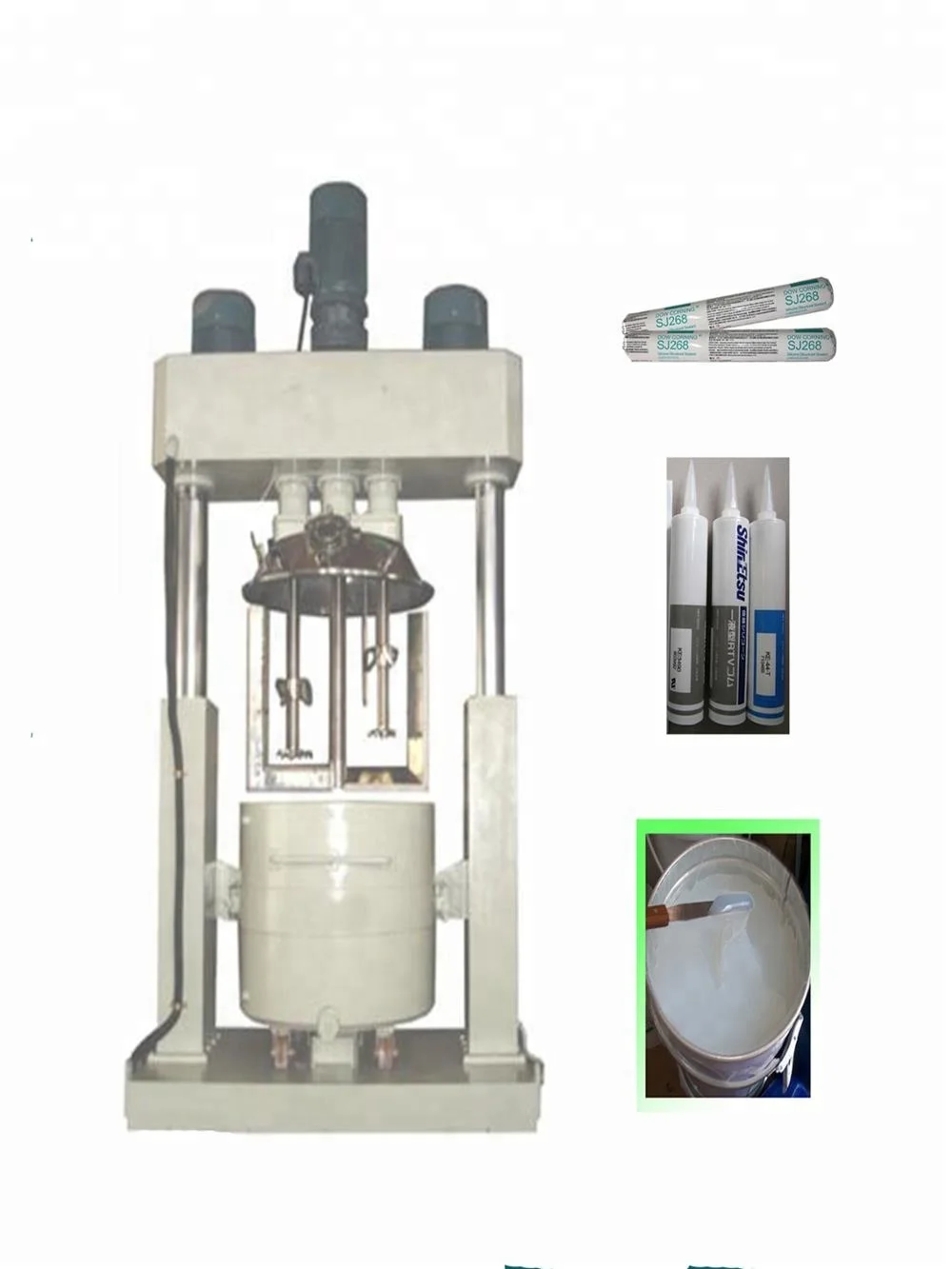 silicone sealant kneading machine
