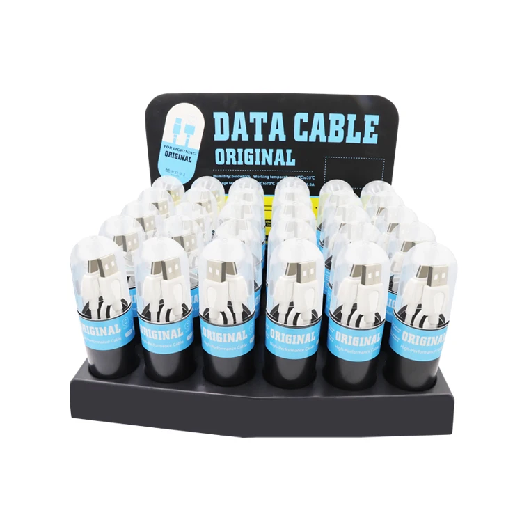 
2.1A phone charging cables plastic capsule packing 30 pcs a set for Samsung for iPhone cellphone charger PVC usb data cable 