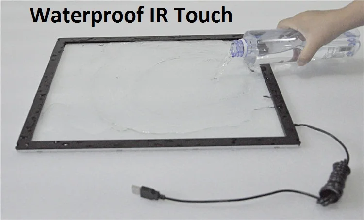Multi touch bezel kit 48 inch IR frame usb infrared touch screen touchscreen Usb 10 point multi Driver-free touchscreen Frame