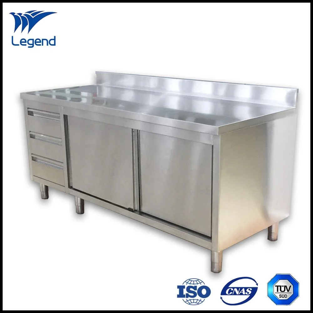 high quality restaurant equipment kitchen 201 304 stainless steel worktable