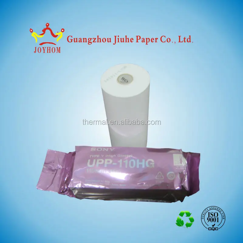 
Genuine upp 110hg thermal paper roll,110mm*18m thermal paper rolls for ultrasound machines,medical consumables 
