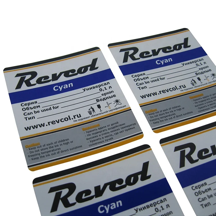 Wholesale Waterproof Printed Roll Foil Stamp Electronic Products Adhesive Sticker Labels