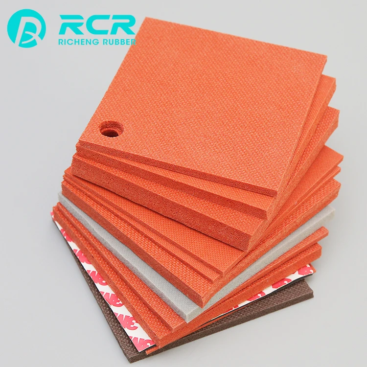 
adhesive silicone sponge/foam sheet 