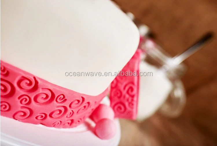 
Competitive Price Plastic Embossing Rolling Pin 