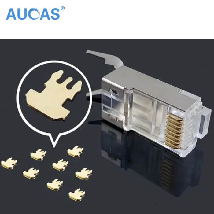 rj45 8p8c plug connector rj45 cat 7 rj45 connector rj45