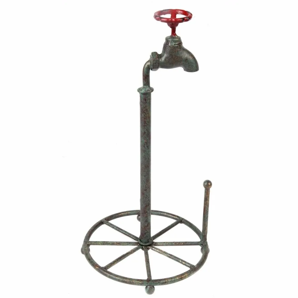 Spigot Faucet Country Kitchen Paper Towel Roll Holder