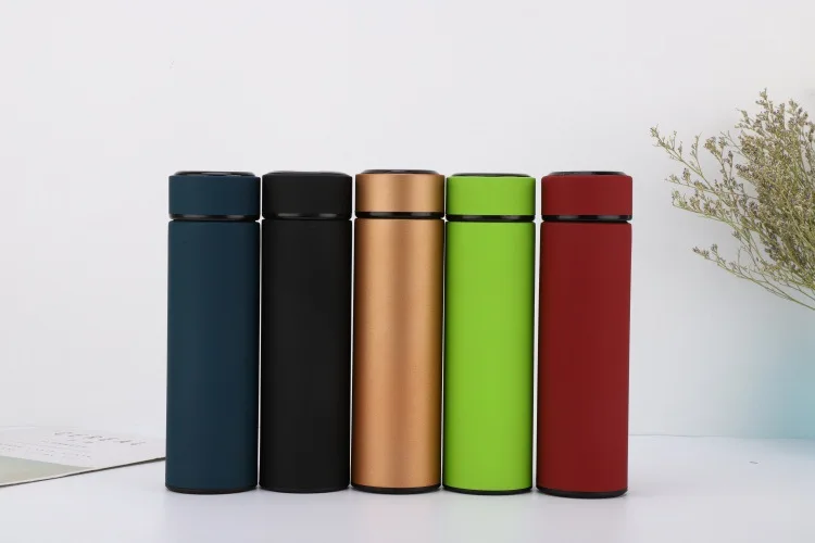 Stainless Steel Tea Strainer Infuser Vacuum Flasks Loose Leaf Tea Infuser with Strainer Thermos Tumbler,Tea Water Bottle 18OZ