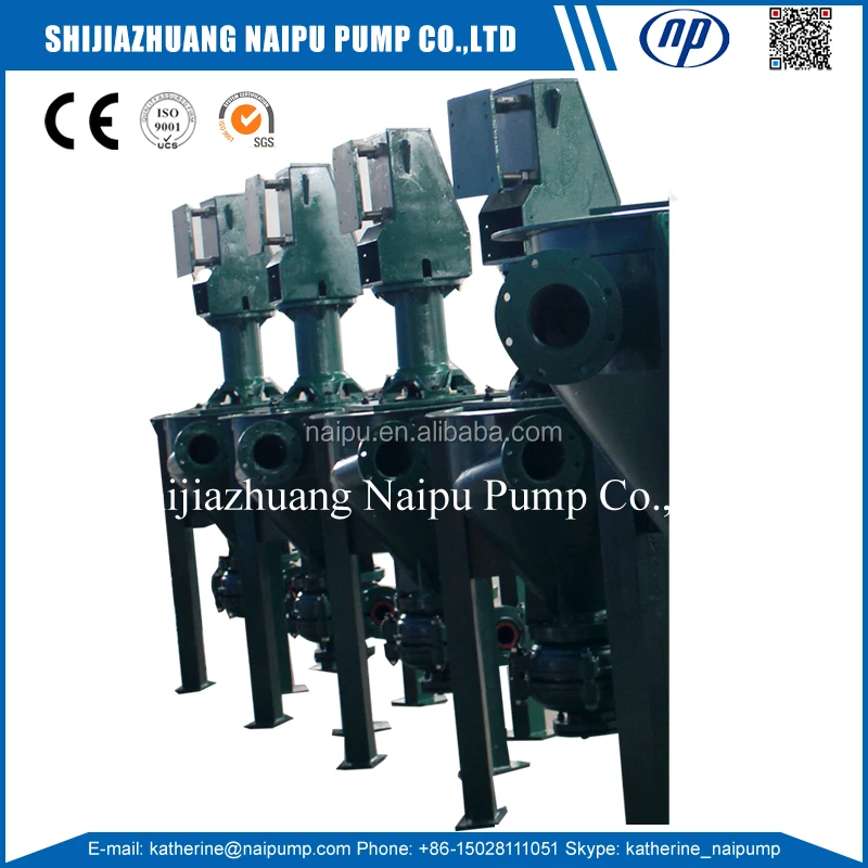 3 QV - AF Primary and Secondary Froth Slurry Pump for Apatite Washing Plant