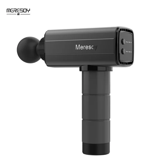 Manufacturer China Zhiyi Technology Meresoy Sports Vibrator Message Electric Back Manual Vibrating Deep Tissue Massage Gun
