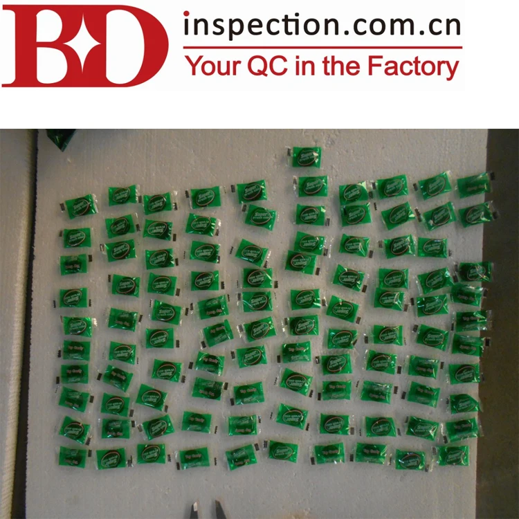 
Professional inspection agent production inspection quality control for sugar food 