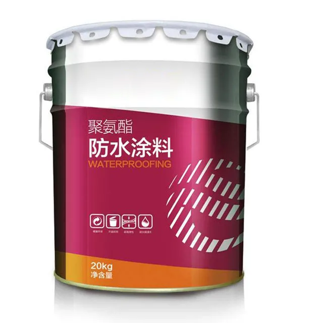 Water Based Elastic Polyurethane Roofing Waterproof Coating