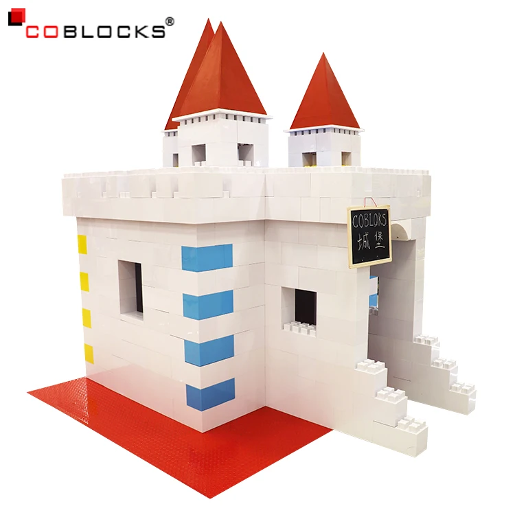 Modular blocks for castle wall modular food kiosk event equipment decoration kiosk bar house drywall of partitions
