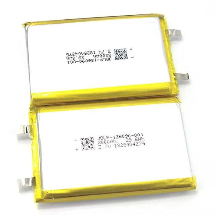 7565121 1060100 9060100 126090 lithium polymer battery lipo 8000mah 3.7v 29.6wh battery for mechanical computer