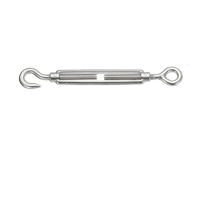 Stainless steel furniture decorative turnbuckle hardware with eye and hook for lifting