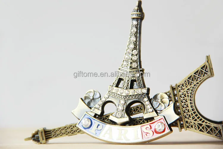 
Travel 3D Tower model building metal fridge magnet Magnetic stickers French Paris decorative refrigerator Sticker home decor 