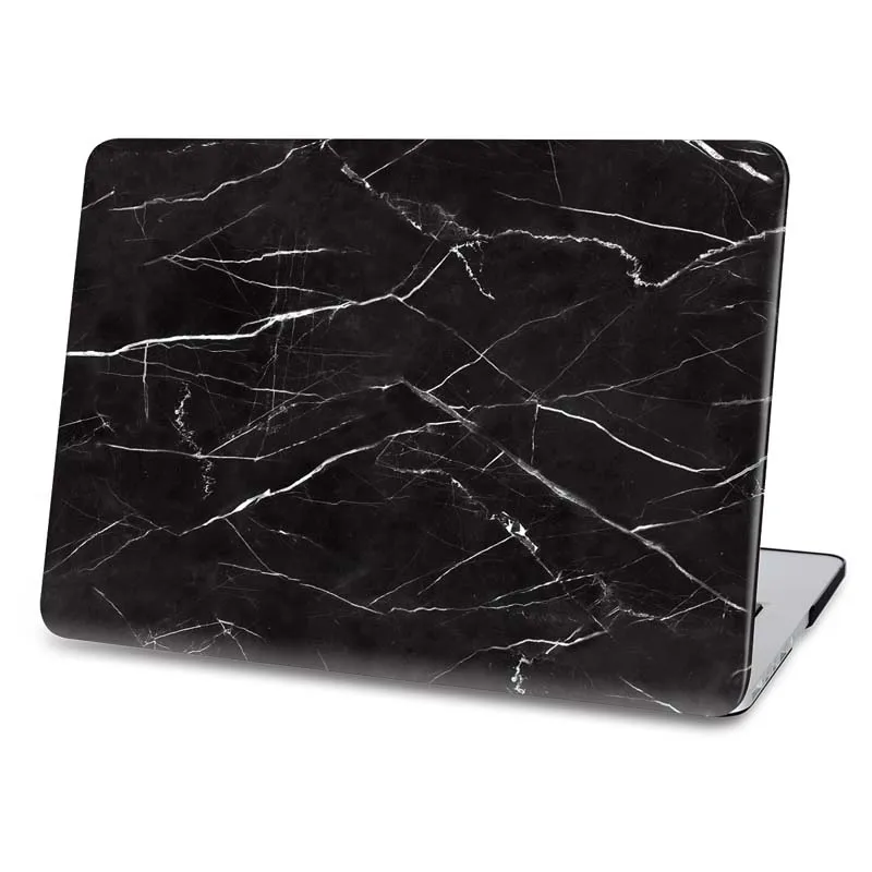 горячие продукты уникальный дизайн рок случае черный мраморный дизайн для mac book случае с отличной устойчивостью к царапинам